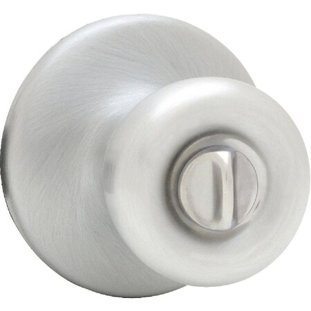 Kwikset Tylo Satin Chrome Bed & Bath Door Knob 300T 26D RCAL RCS V1